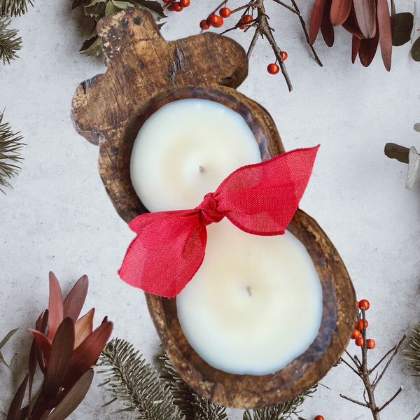 Snowman Dough Bowl